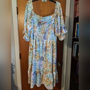Plus - Garden Gypsy Dress